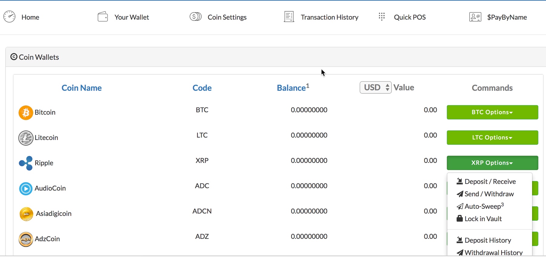 XPP wallet better than Coinpayment