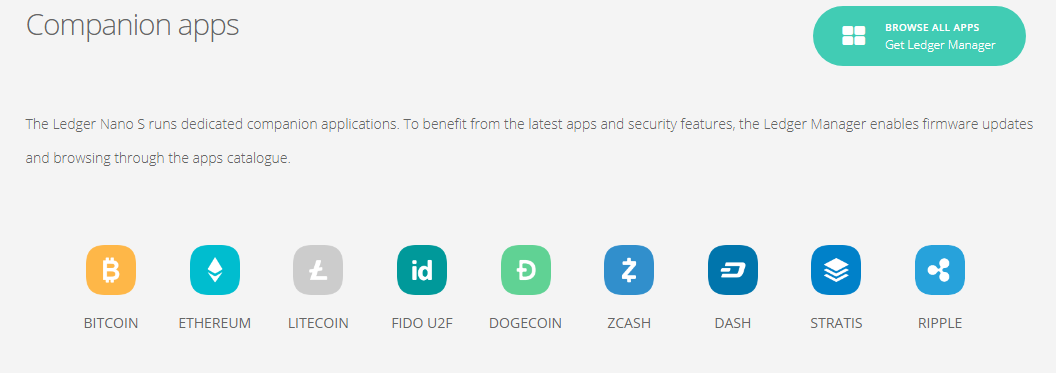 ledger currency wallet