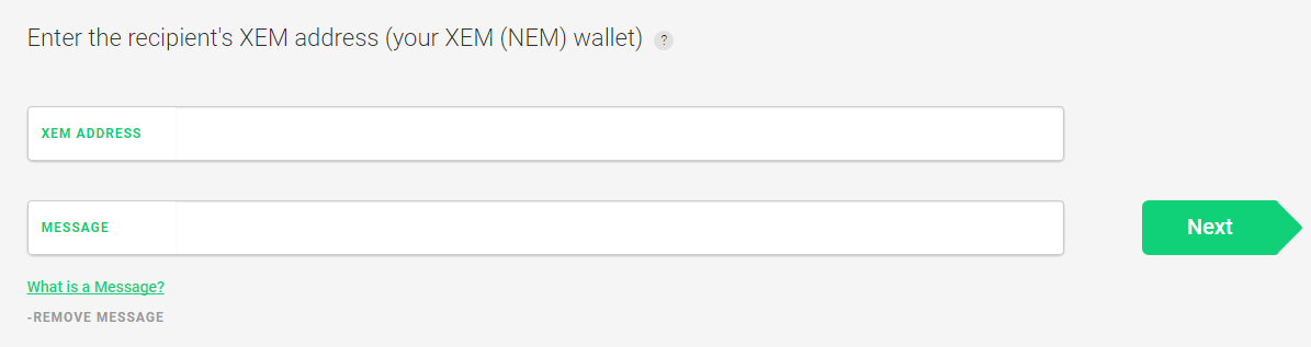 nem xem wallet