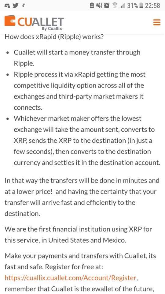 cuallet xrp